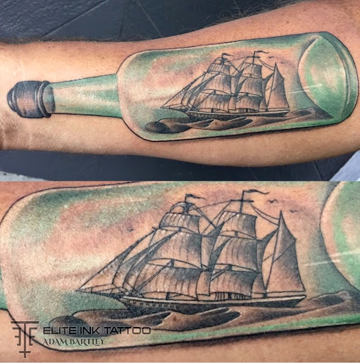 Explore charm tattoo ideas, creative tattoo ideas in Myrtle Beach, available at Elite Ink Tattoos of Myrtle Beach