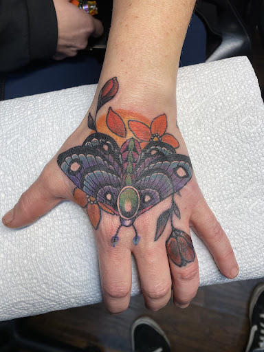 Explore watermelon tattoo ideas, creative tattoo ideas in Emporia, available at Redrum Tattoo & piercing