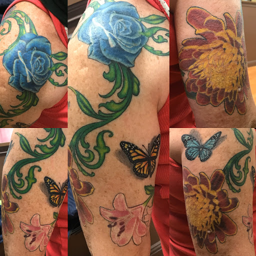 Explore infinity tattoo ideas, creative tattoo ideas in Clarksville, available at Chris Wallace Tattoos