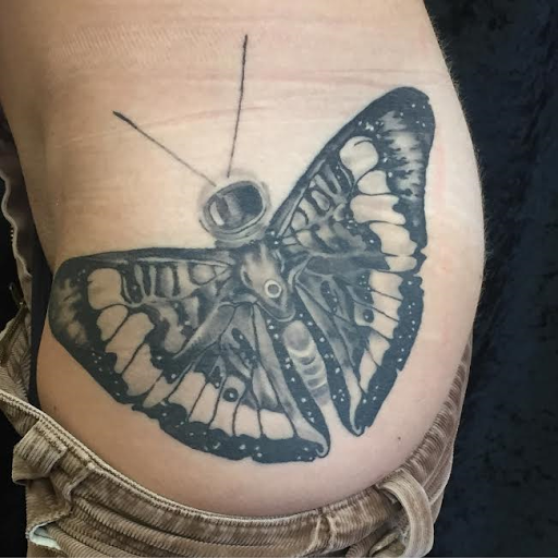 Explore lion and the lamb tattoo ideas, creative tattoo ideas in Saint Petersburg, available at Mother Ocean Studio