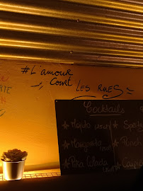 Le Caméléone à Versailles menu