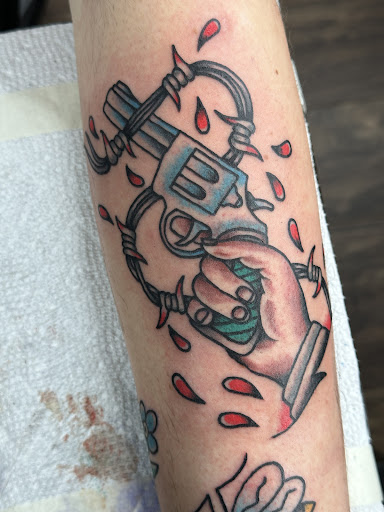 Explore 90s cartoon tattoo ideas, creative tattoo ideas in Cleveland, available at Kollective Tattoo Studio