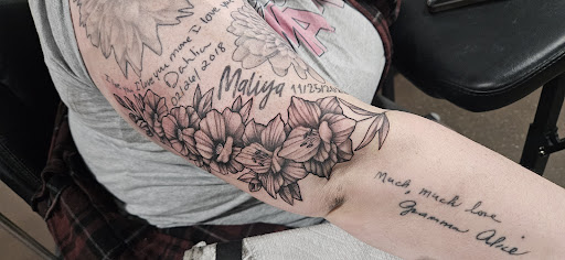 Explore lebron tattoo ideas, creative tattoo ideas in Stetsonville, available at Solace Ink Company LLC