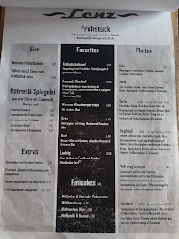 Restaurant Café Bar Lenz à Würzburg (la carte)