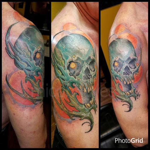 Explore ancient tattoo ideas, creative tattoo ideas in Cheyenne, available at The T.R.I.B.E. Zoo, LLC Tattoo