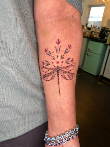 Explore kaizen tattoo ideas, creative tattoo ideas in Glastonbury, available at Sarah Victor Studios