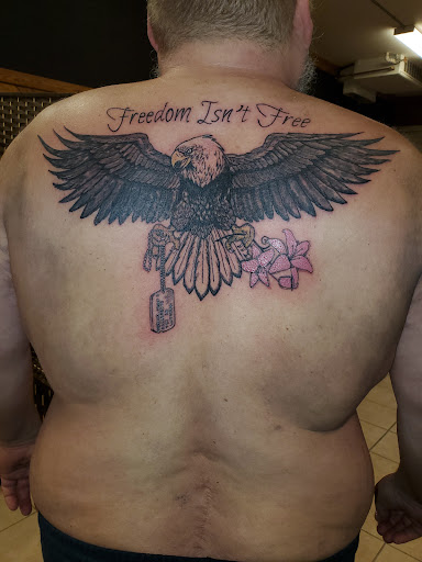 Explore symmetrical tattoo ideas, creative tattoo ideas in Rhinelander, available at Filling The VOID Tattoo Studio
