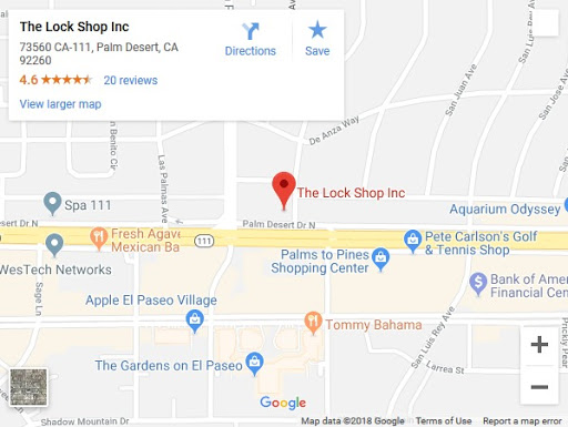 Locksmith «The Lock Shop Inc», reviews and photos, 73560 CA-111, Palm Desert, CA 92260, USA