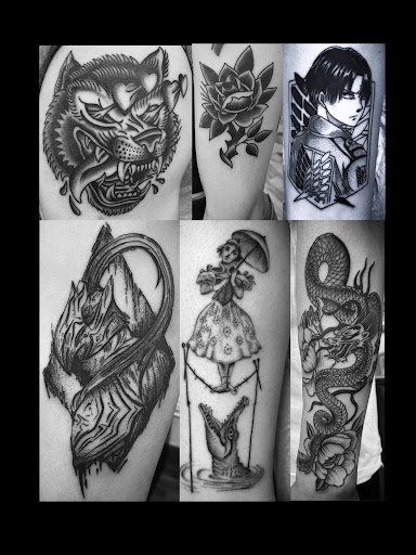 Find ideas for tattoos for grandchildren for your next unique tattoo in Madera at Sea Wolf Tattoo