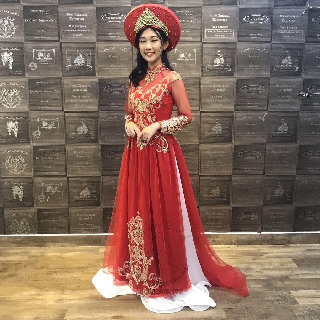 May áo dài cưới, áo dài cô dâu Cat Tien Bridal