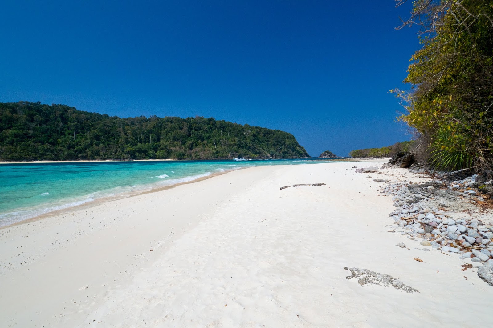 Foto di Spiaggia di Koh Rok Yai con costa lunga e dritta
