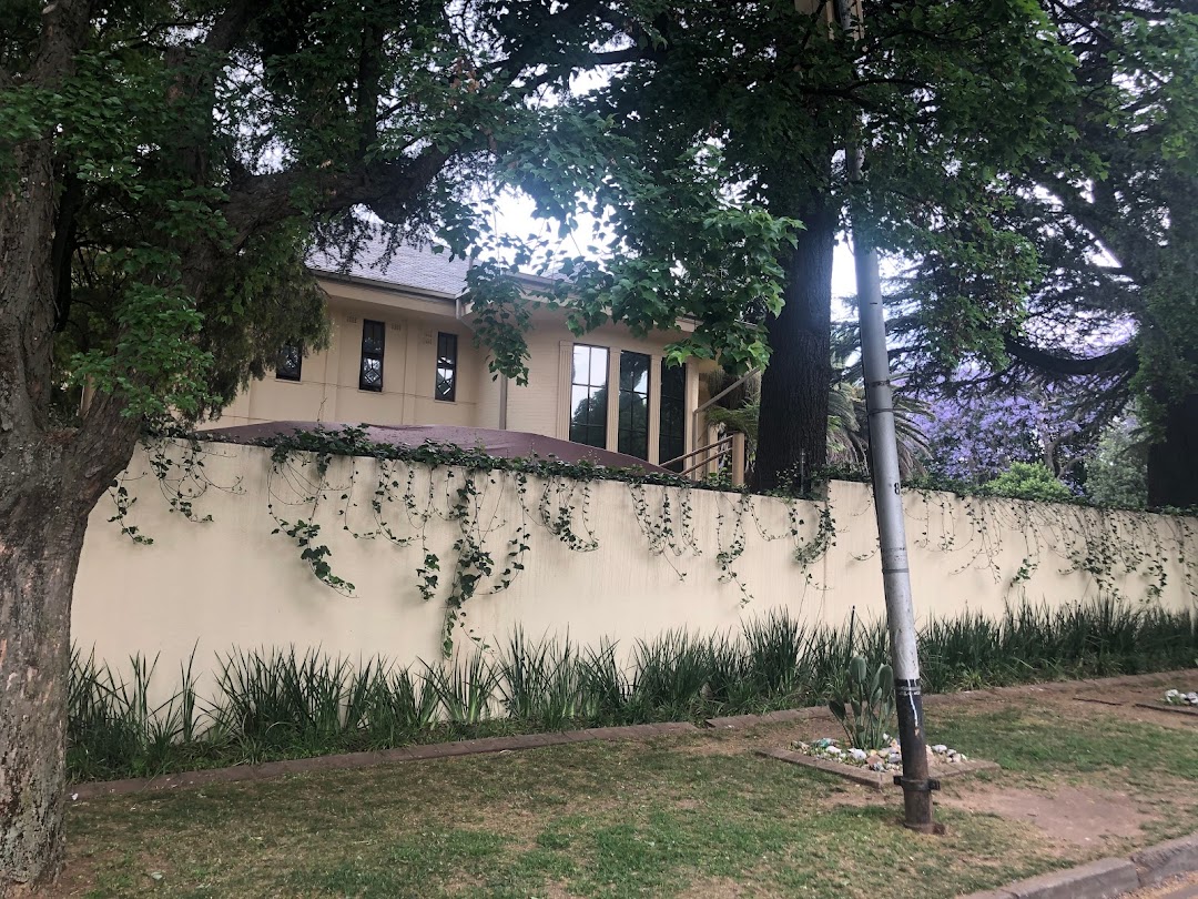 Nelson Mandela Houghton Estate in the city Johannesburg