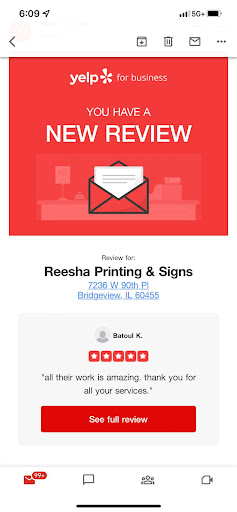 Invitation Printing Service «Reesha Printing», reviews and photos, 7236 W 90th Pl, Bridgeview, IL 60455, USA