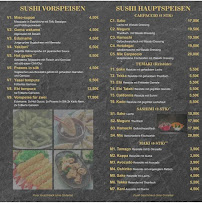KADO - SUSHI RESTAURANT à Viernheim menu