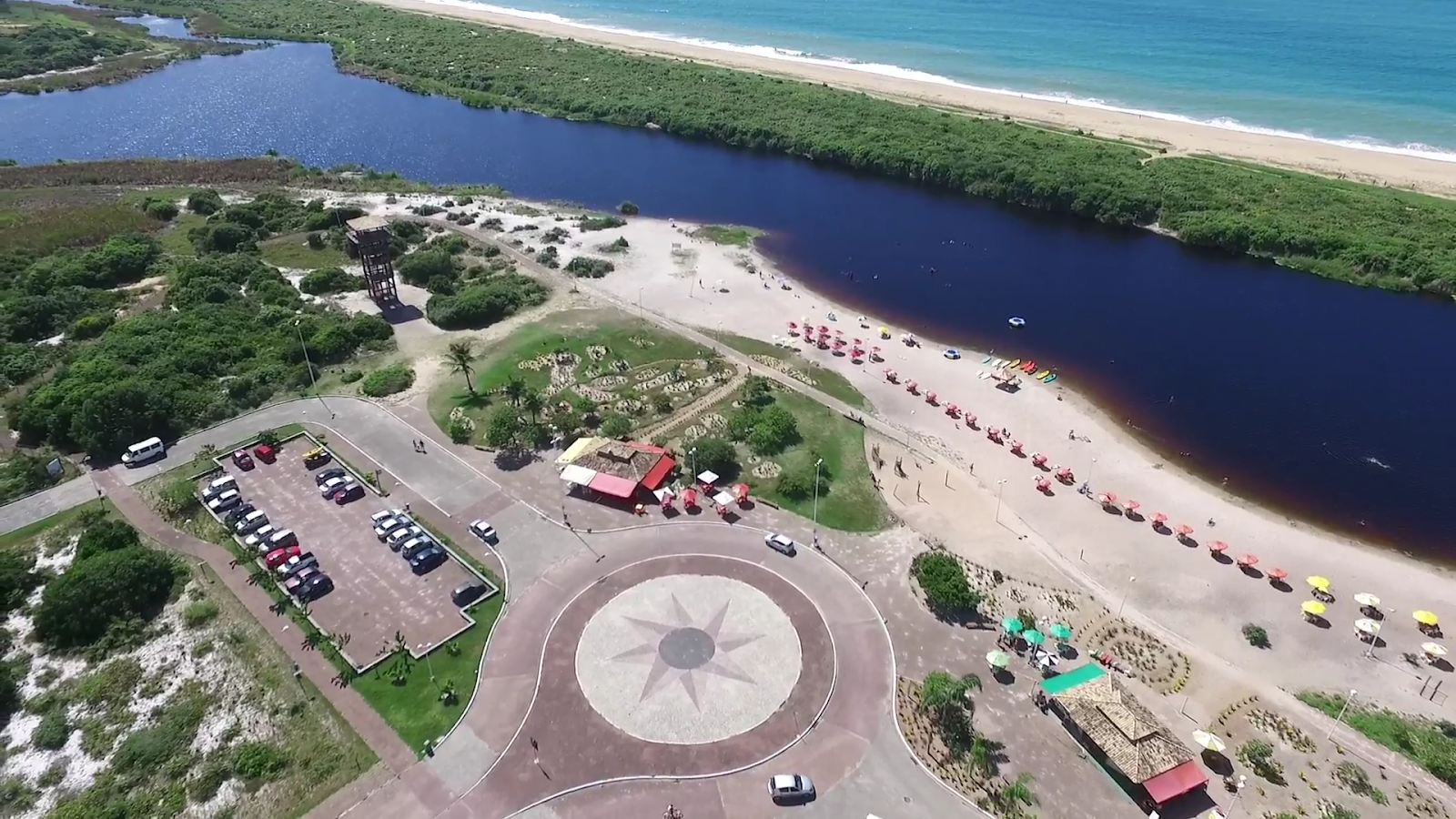 Foto di Praia do Lagoa de Iriry con una costa spaziosa