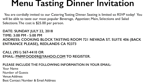 Caterer «Ashley Catering», reviews and photos, 5225 Canyon Crest Dr, Riverside, CA 92507, USA