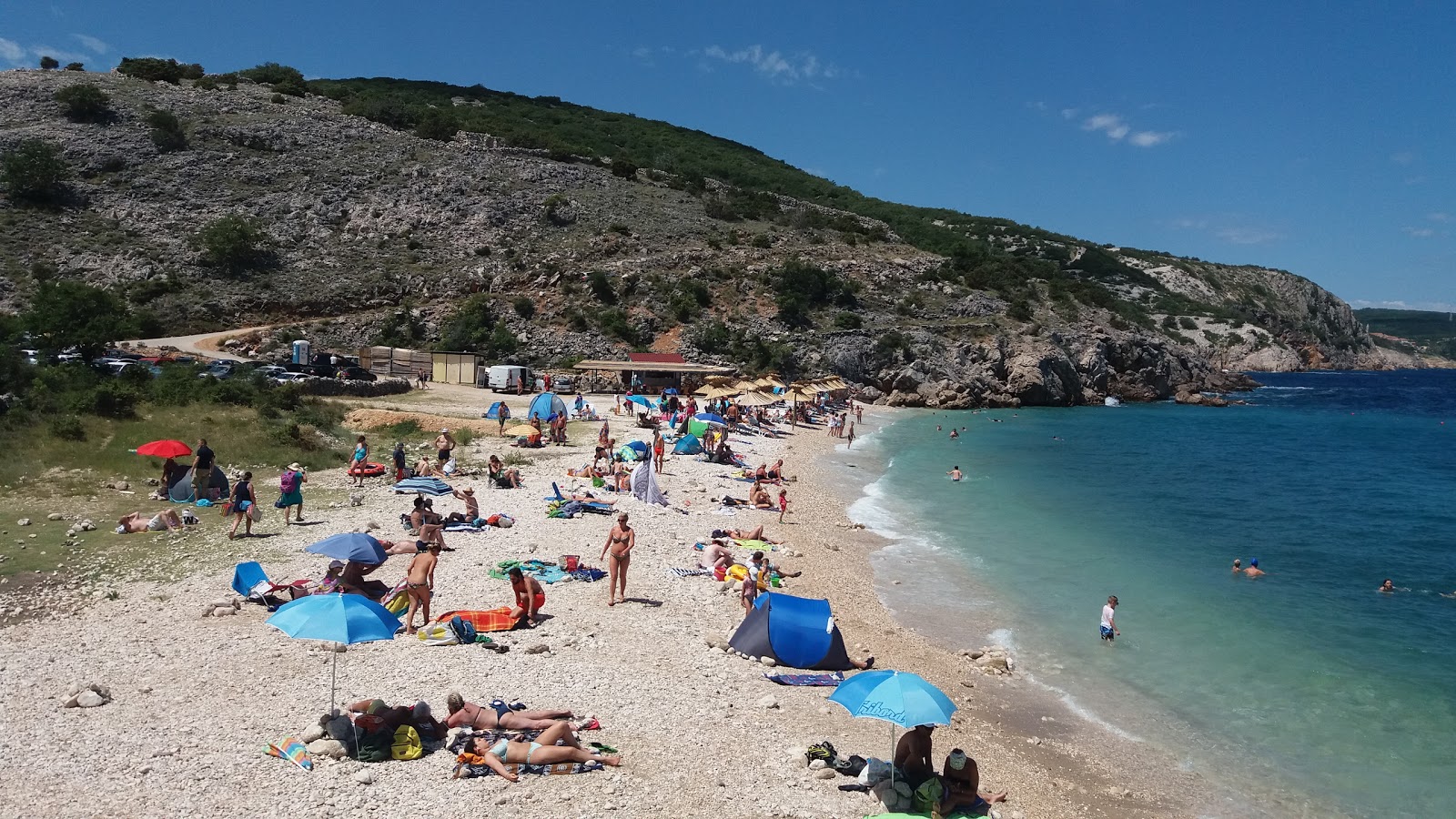 Photo de Potovosce beach situé dans une zone naturelle