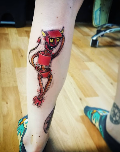 Explore initials tattoo ideas, creative tattoo ideas in Benton, available at Spectrum Tattoo