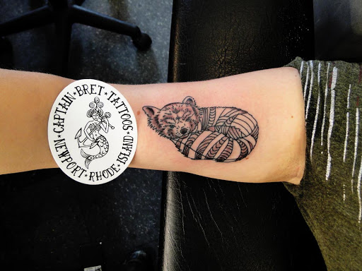 Explore small sister tattoo ideas, creative tattoo ideas in Newport, available at Tattoos by Captain Bret