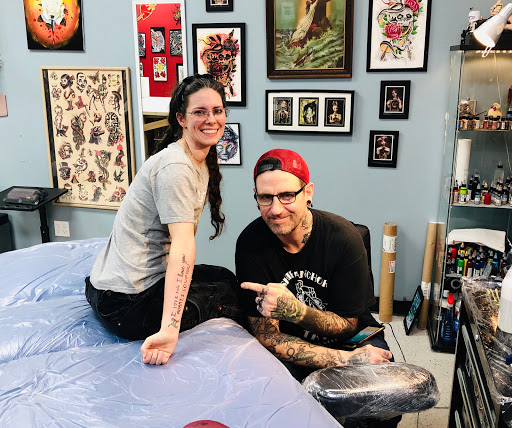 Explore blackbeard tattoo ideas, creative tattoo ideas in Houston, available at Rose & Dagger Tattoo