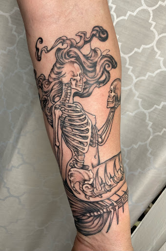 Explore push tattoo ideas, creative tattoo ideas in Cottonwood, available at ARTery Tattoo