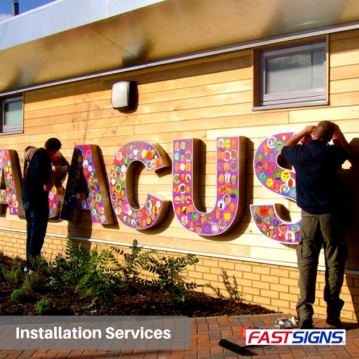 Vinyl sign shop Waco