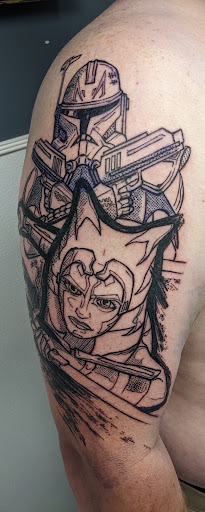 Explore inside finger tattoo ideas, creative tattoo ideas in Columbus, available at Evolved Body Art