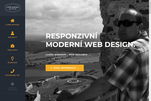 Moderní webové stránky Praha - Luděk Monhart