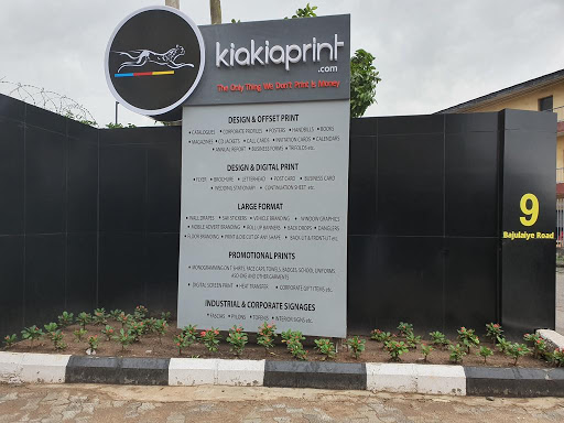 Kiakia Printing Press Limited, 9, Bajulaiye Road, (After, Igbobi College Rd, Somolu 100252, Lagos, Nigeria, Outlet Mall, state Lagos