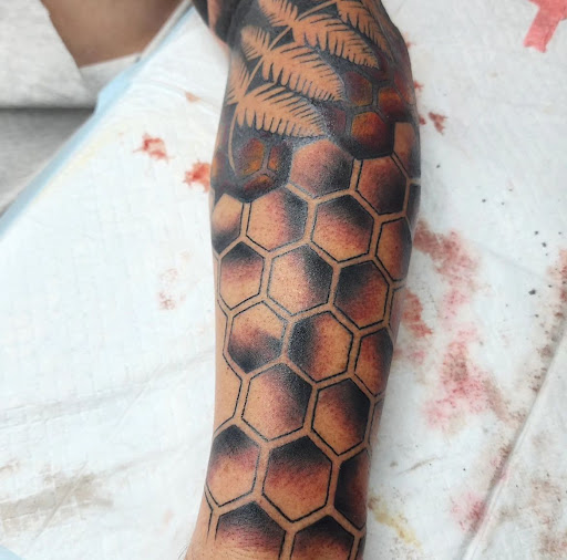 Explore shellback tattoo ideas, creative tattoo ideas in Toledo, available at 4 Nineteen Ink