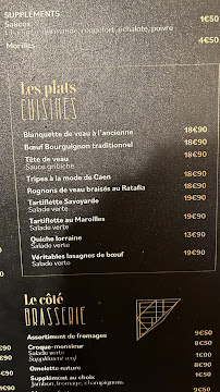 Brasserie Le Gaulois à Reims menu