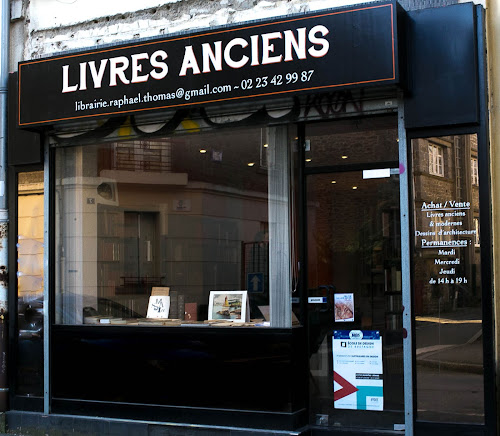 Librairie de livres rares Librairie Raphaël Thomas Rennes