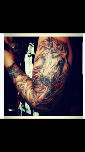 Explore men thigh tattoo ideas, creative tattoo ideas in Chicago, available at TATTOO UNION CHICAGO