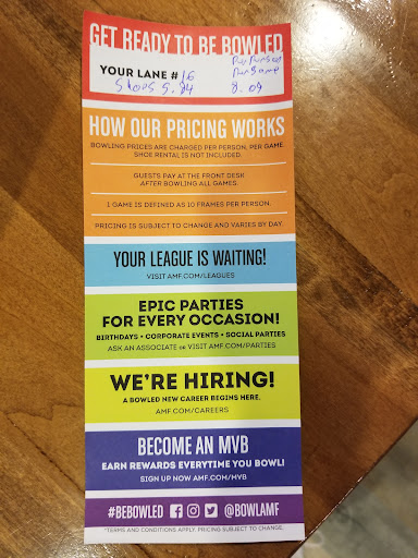 Bowling Alley «AMF Williamsburg Lanes», reviews and photos, 5544 Olde Towne Rd, Williamsburg, VA 23188, USA