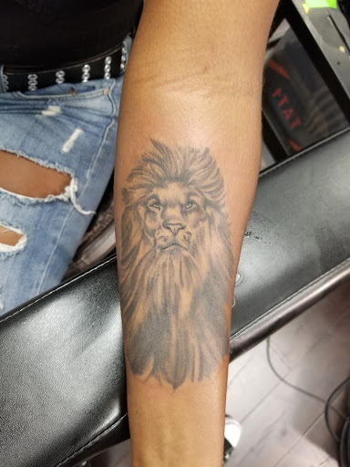 Explore labyrinth tattoo ideas, creative tattoo ideas in Los Angeles, available at Monkey Face Tattoos