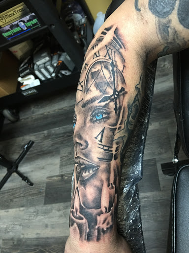 Explore houston astros tattoo ideas, creative tattoo ideas in Warner Robins, available at Untold Pain Tattoo Studio