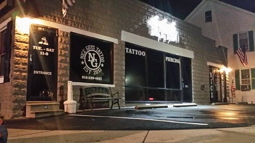 Nice Guys Tattoo, 501 Main St, Lawrenceburg, IN 47025, USA, 