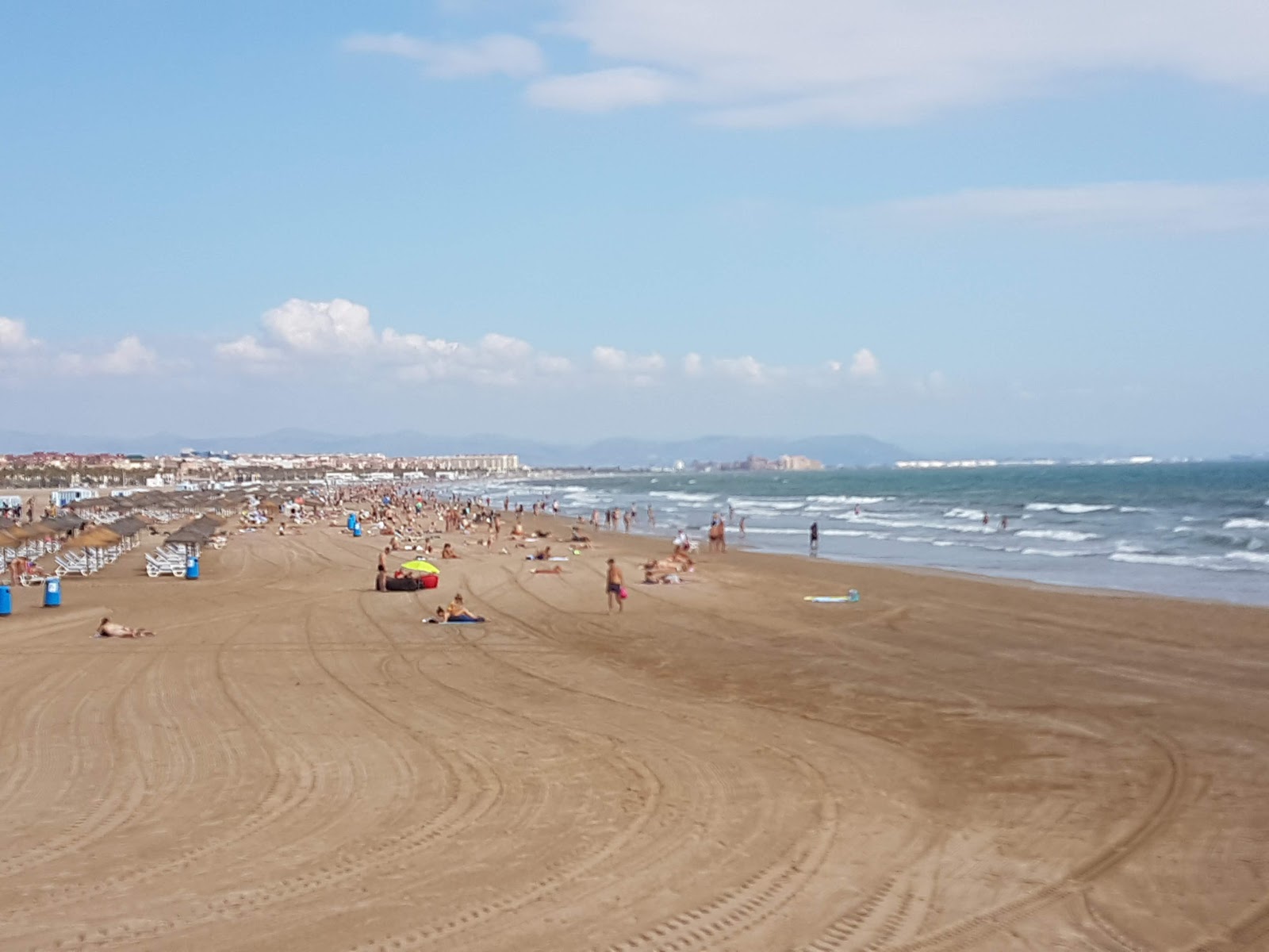 Zdjęcie Plaża Malva-rosa z przestronna plaża
