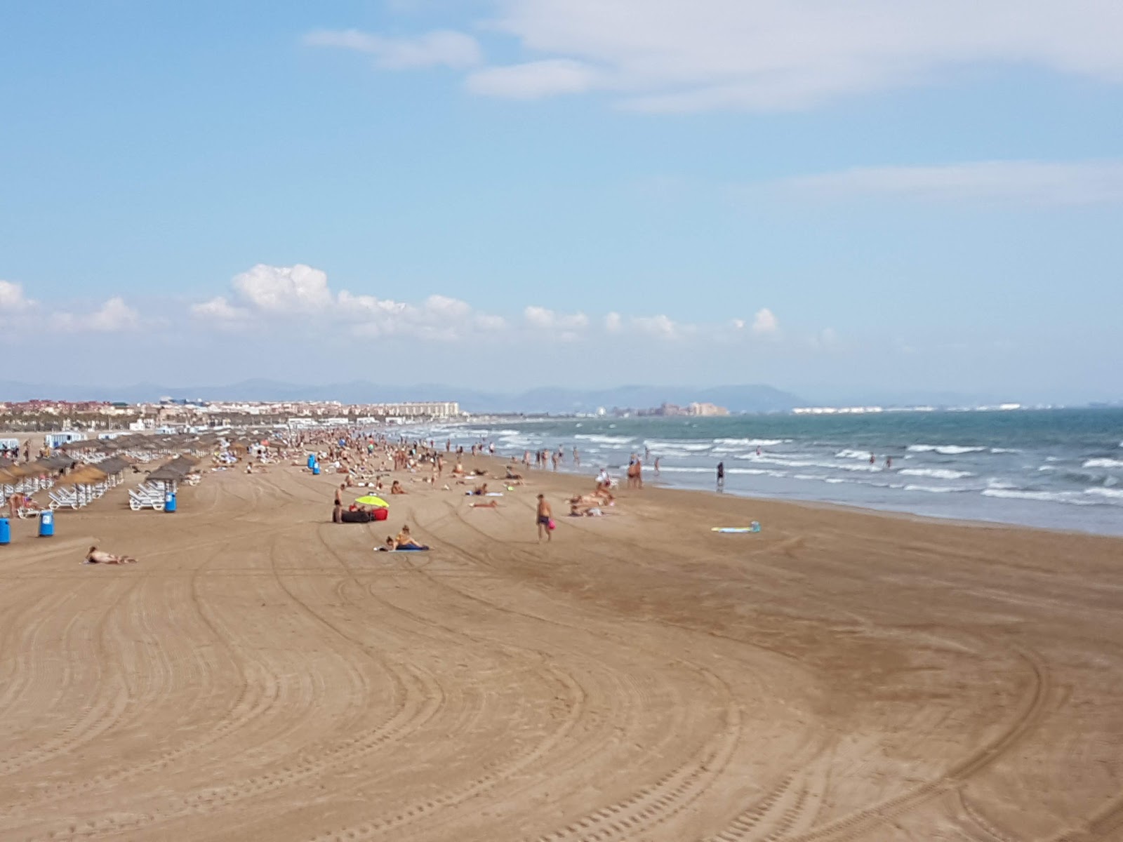 Photo of Malvarrosa Beach with spacious shore