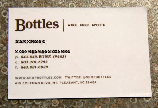 Liquor Store «Bottles Beverage Superstore», reviews and photos, 610 Coleman Blvd, Mt Pleasant, SC 29464, USA