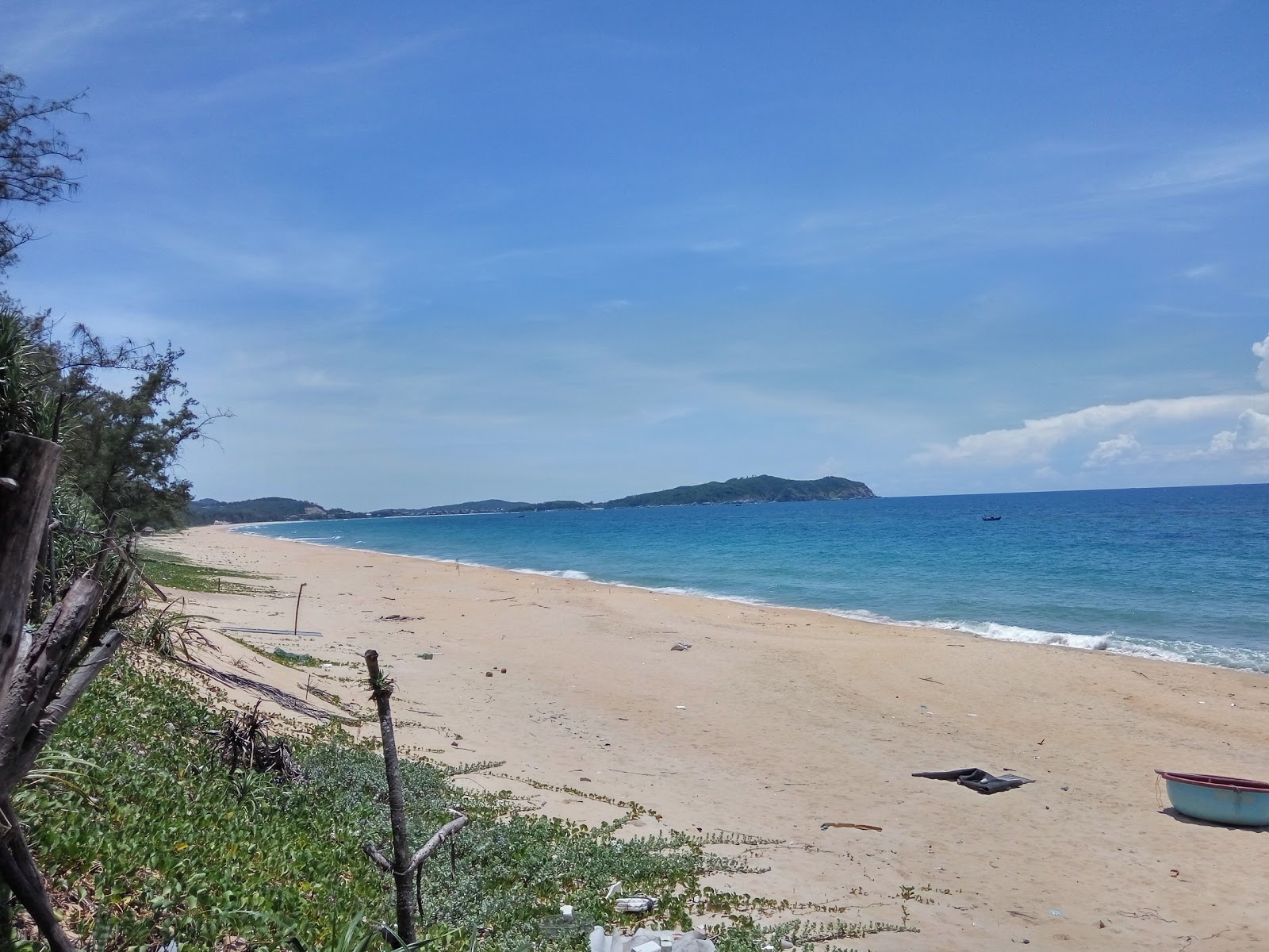 Sa Huynh Beach的照片 带有长直海岸