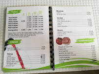 Carte du Garden Side Pizzaria à Lagoa