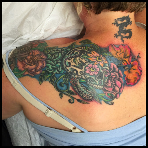 Explore arch angel tattoo ideas, creative tattoo ideas in Peterborough, available at Eternal Alchemy Tattoo