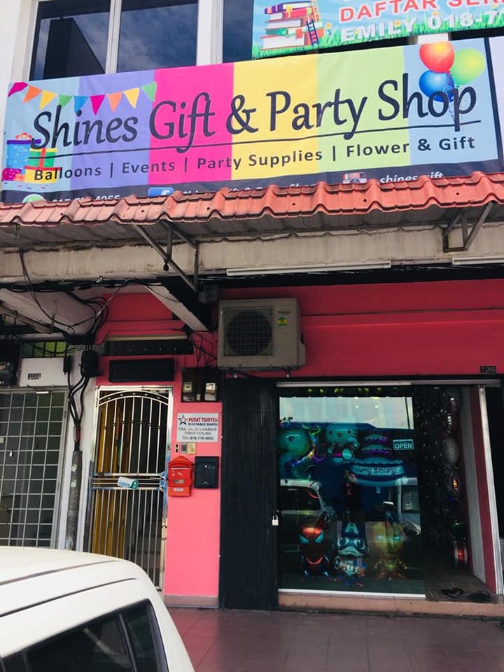 Shines Gift & Party Shop (Tmn Perling) CLOSE