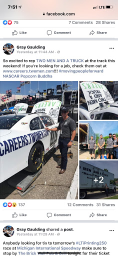 Moving and Storage Service «Two Men and a Truck», reviews and photos, 7225 Daniel Dr d, Stockbridge, GA 30281, USA