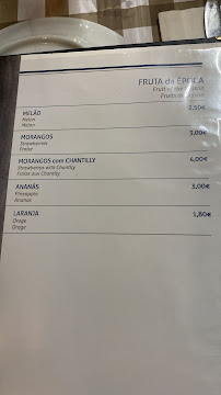 Restaurant A Toca – Lopes & Carcoleiro, Lda. à Almada - menu / carte