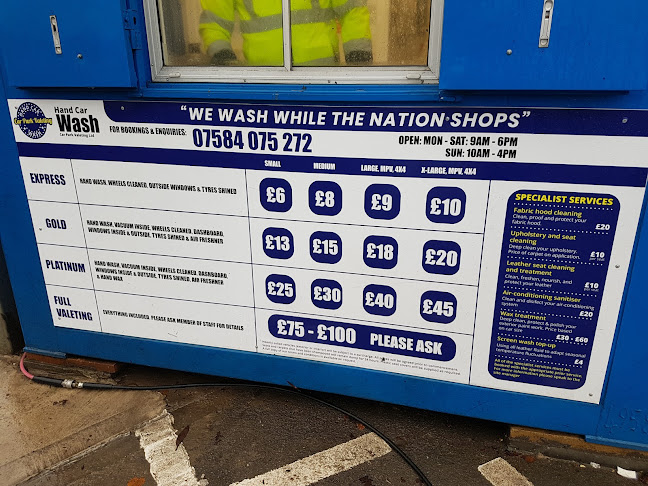 Reviews of Hand Car Wash in Swindon - Car wash