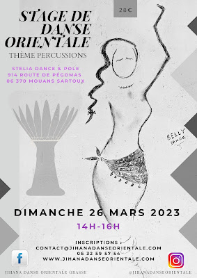 Jihana Danse Orientale Mouans Sartoux (école Stelia Dance&Pole) à Mouans-Sartoux