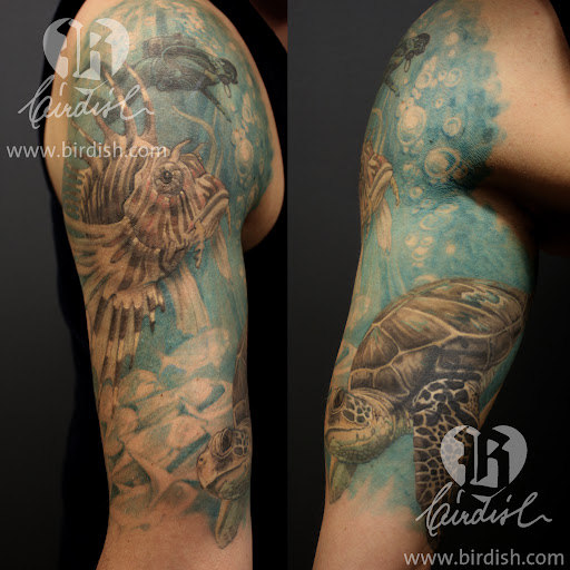 Birdish Tattoo | Pigmentierung | Kunst
