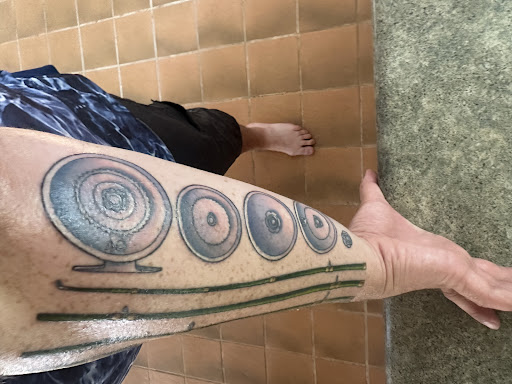 Explore golf tattoo ideas for men, creative tattoo ideas in Davenport, available at The Silver Key